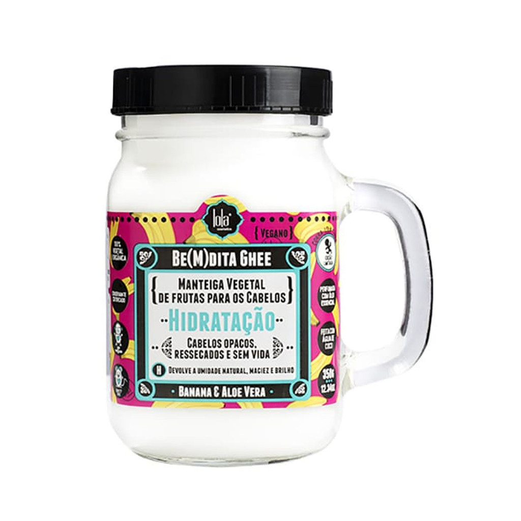 Mascara Capilar Hidratação Lola Cosmetics Bemdita Gree 350g em Oferta na Shopee