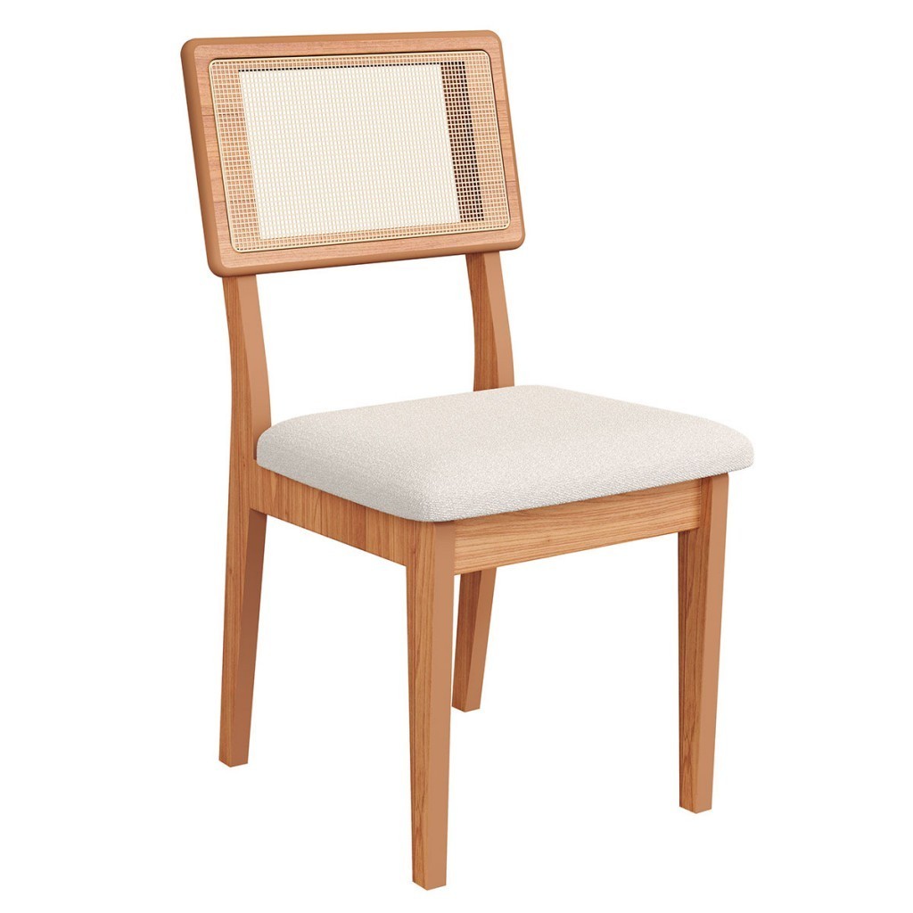 Cadeira Freijó/Cesare Claro Cj Ca35 J23 - Dalla Costa em Oferta na Shopee