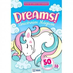 Livro de Colorir Unicórnios Mágicos 50 Páginas