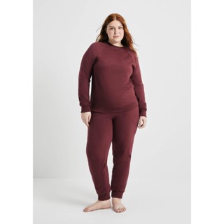 Pijama Longo Feminino Em Moletinho Peluciado Hering