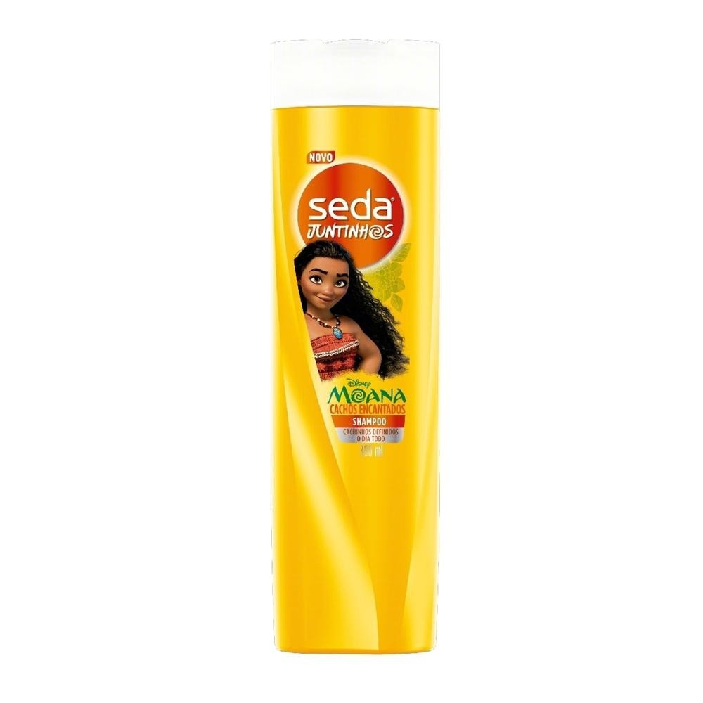 Shampoo Seda Juntinhos Moana Cachos Encantados 300ml em Oferta na Shopee