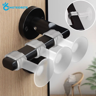 3/5 Pcs Maçaneta De Porta Portátil De Silicone Montada Em Ventosa-Almofada Protetora Anti-Choque Para Portas Domésticas em Oferta na Shopee