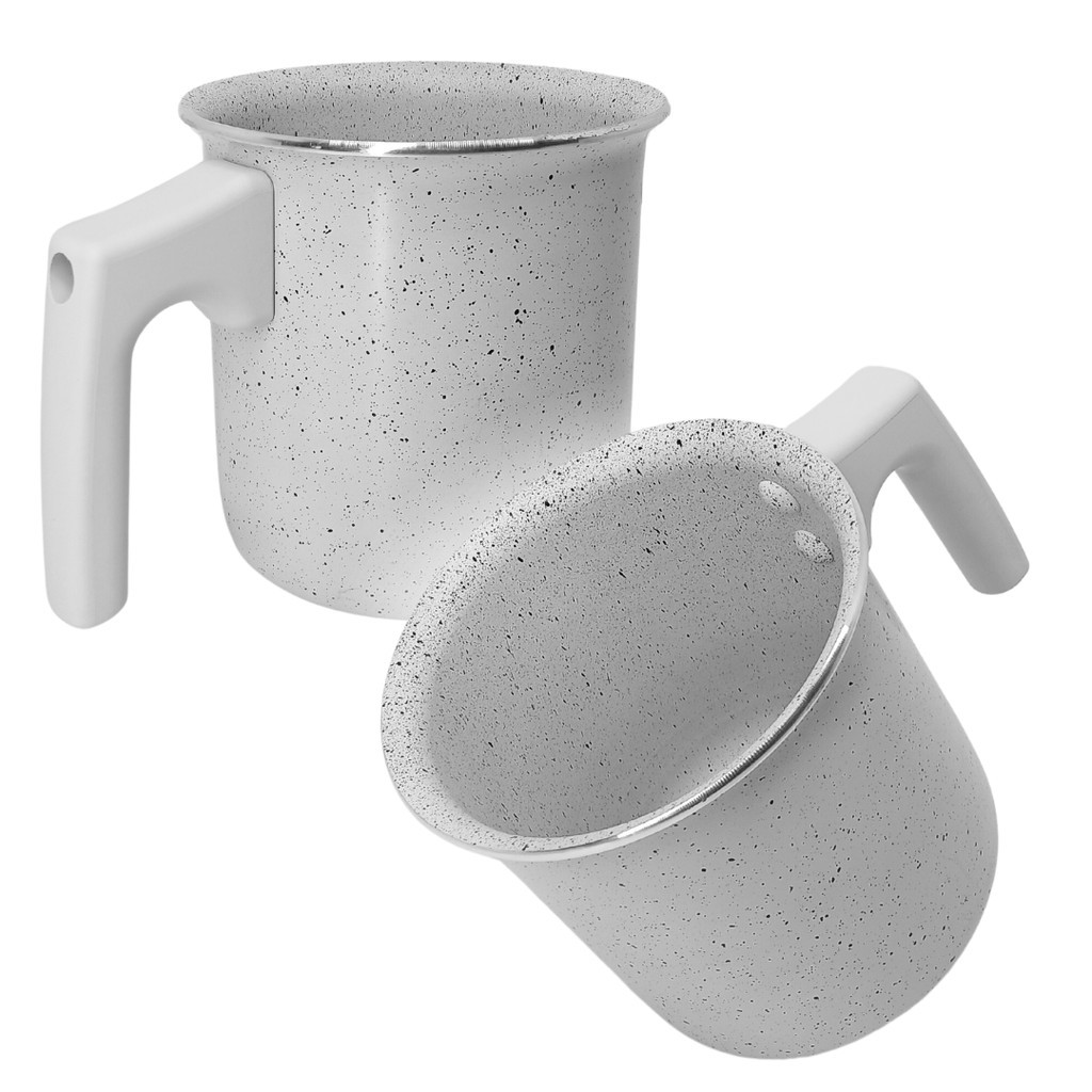 Fervedor Leiteira Cerâmico Antiaderente Ibiza Vanilla 11cm em Oferta na Shopee