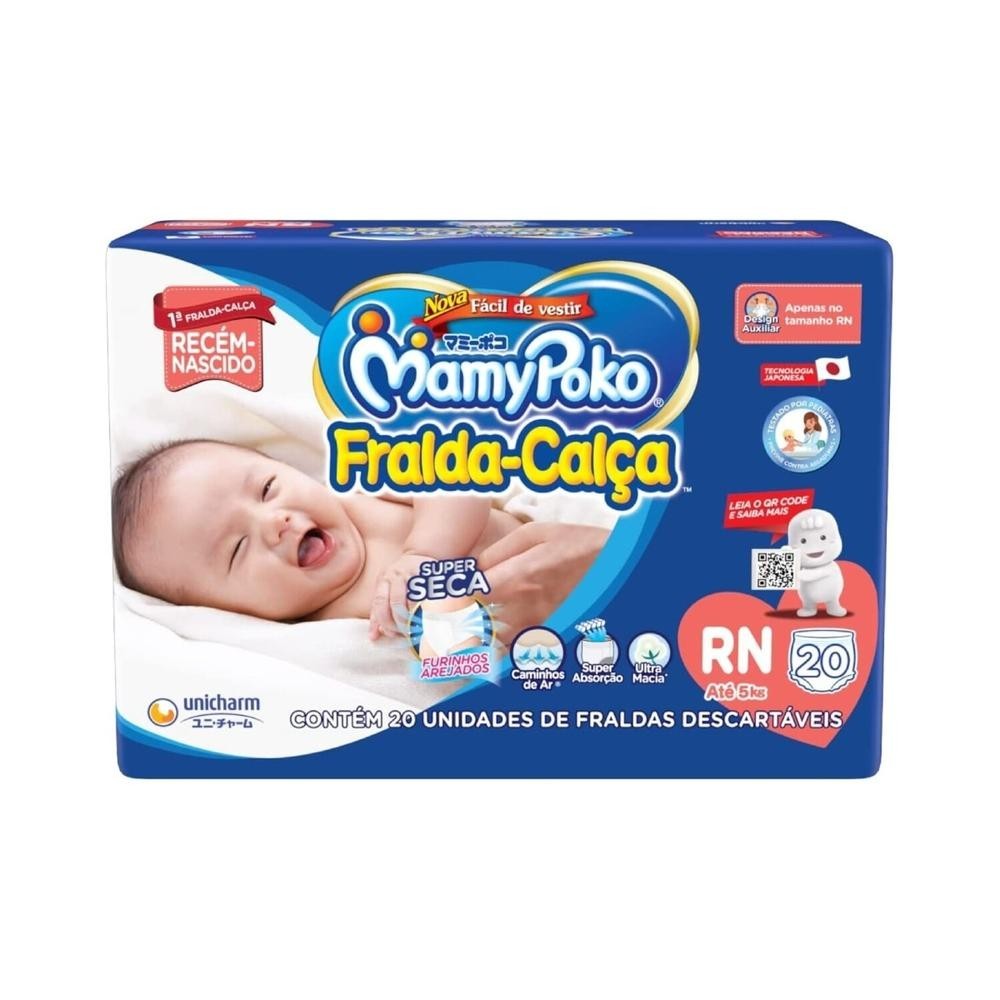 Fralda-Calca MamyPoko RN 20 Unidades em Oferta na Shopee