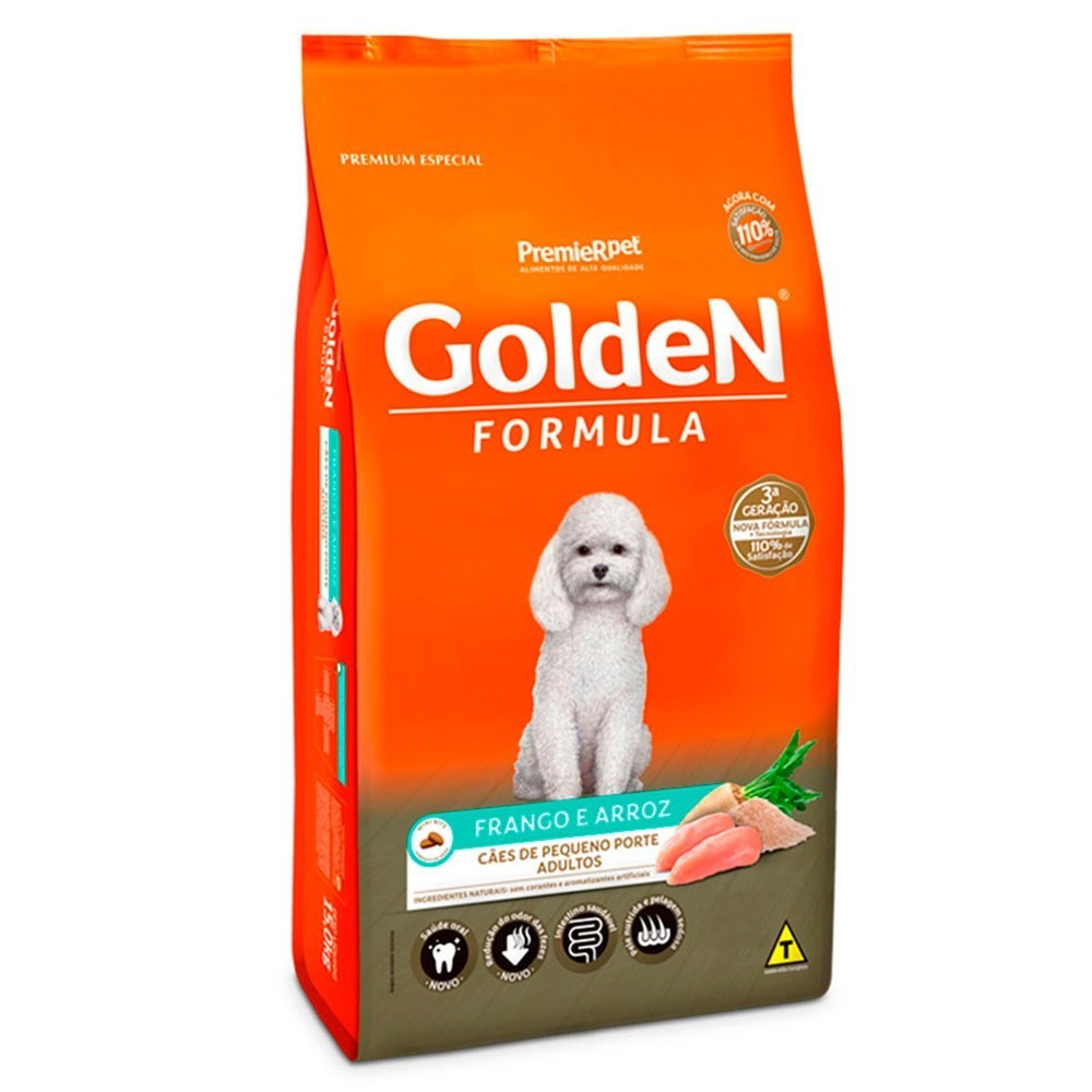 Ração Premier Golden Fórmula Mini Bits para Cães Adultos Frango e Arroz 10,1kg em Oferta na Shopee