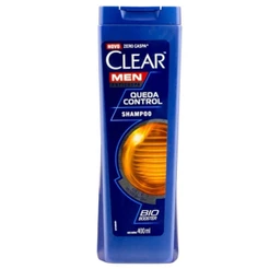 CLEAR MEN SHAMPOO ANTICASPA QUEDA CONTROL COM 400ML