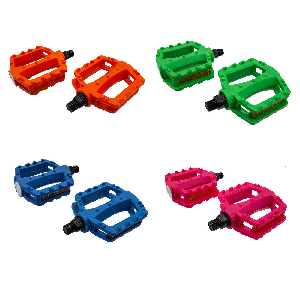 Pedal Plataforma Nylon Infantil C/ Esfera 1/2 Rosca Fina