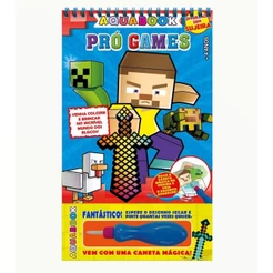 Aquabook Pró-Games Minecraft