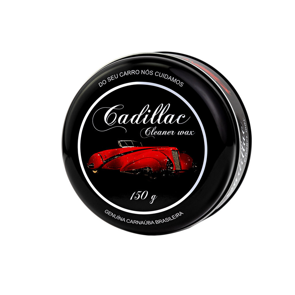 Cera Carnaúba Cleaner Wax Proteção E Brilho Cadillac 150g