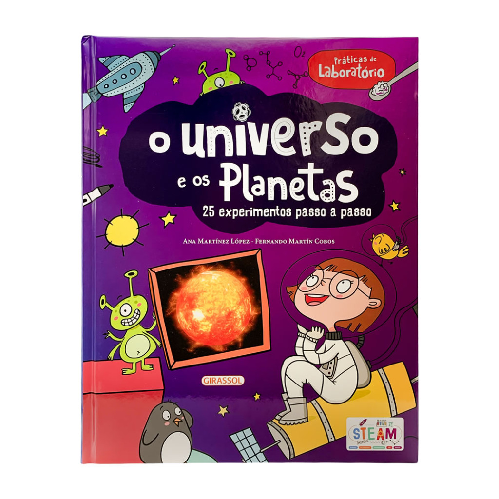 PRÁTICAS DE LABORATÓRIO   O UNIVERSO E OS PLANETAS em Oferta na Shopee