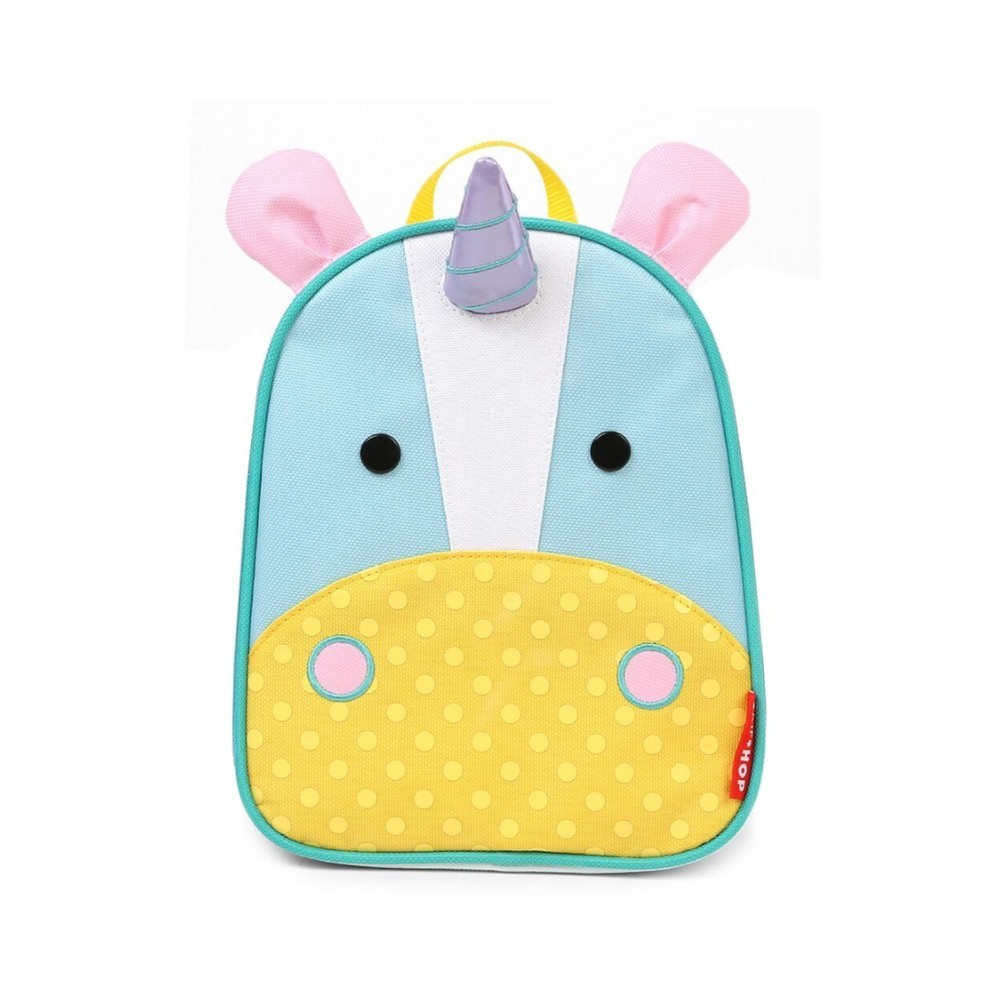 Skip Hop Mini Mochila Infantil Zoo Unicornio Com Alca De Seguranca