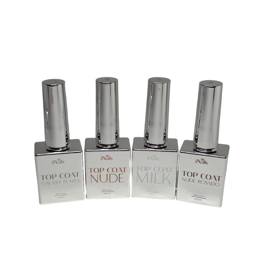Top Coat Luxo Cores Variadas 10ml - King Nails em Oferta na Shopee