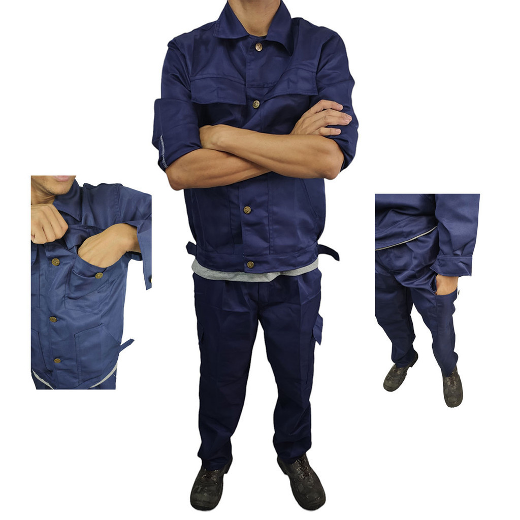 Conjunto Uniforme EPI Profissional Segurança do Trabalho Obra Proteçao Operario Eletricista Mecanico Construçao