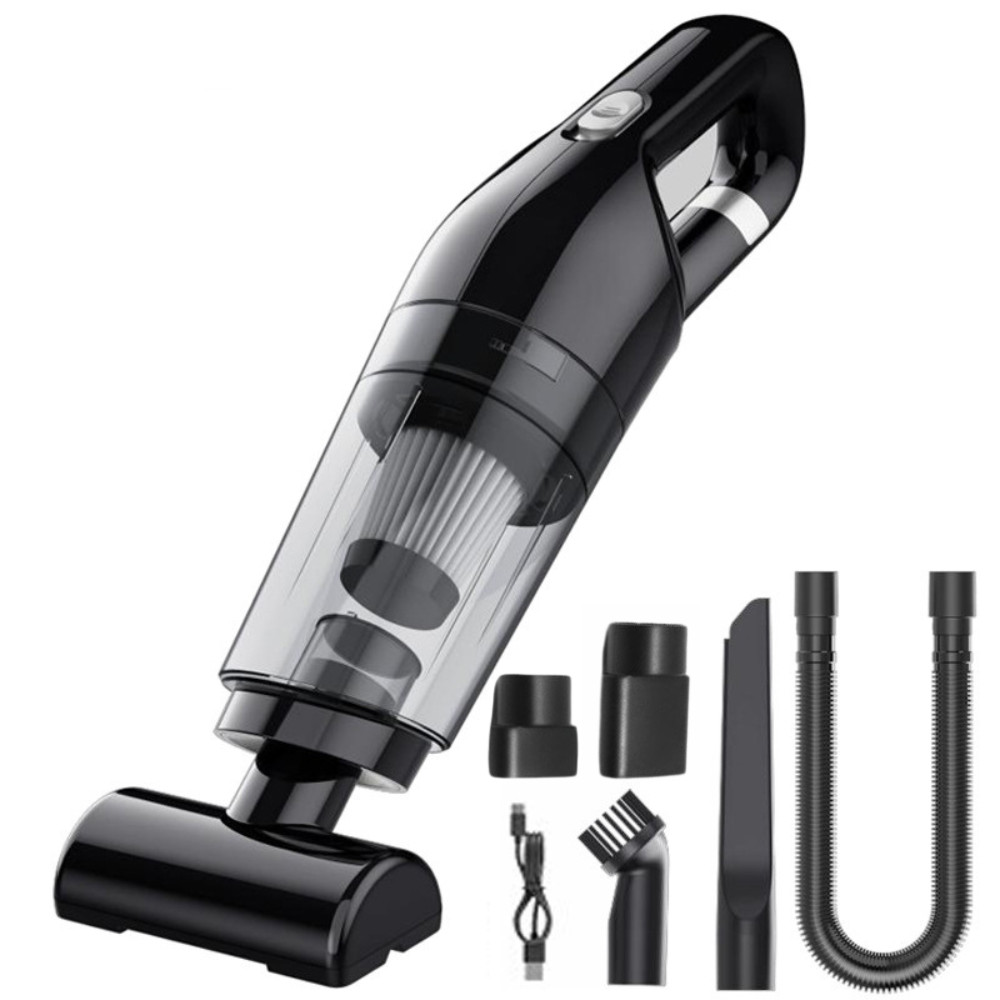 Aspirador De Pó Automotivo Potente Carro Sujeira Portátil Mini Manual Aspirar Forte Limpeza