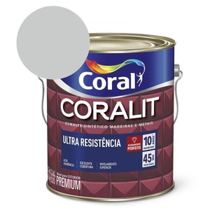 Esmalte Sintético Coralit Ultra Resistencia Alto Brilho Platina 3.6l Coral em Oferta na Shopee