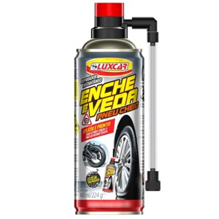 Reparador Instantâneo Luxcar Pneu Cheio 400ml Enche E Veda em Oferta na Shopee