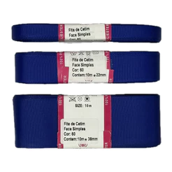 Fita Gorgurão Lan Ruo Xuan para laços Artesanato Kit N9 / N5 / N2 com 30 Metros Sanding DIY