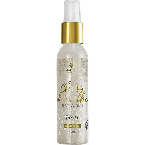 Hábito Chuva de Brilho - Spray Capilar Perfume e Brilho Pérola 110ml