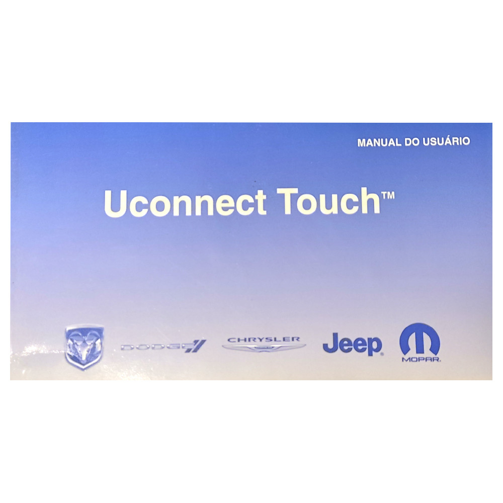 Manual de instruções Uconnect Touch Jeep Dodge Chrysler