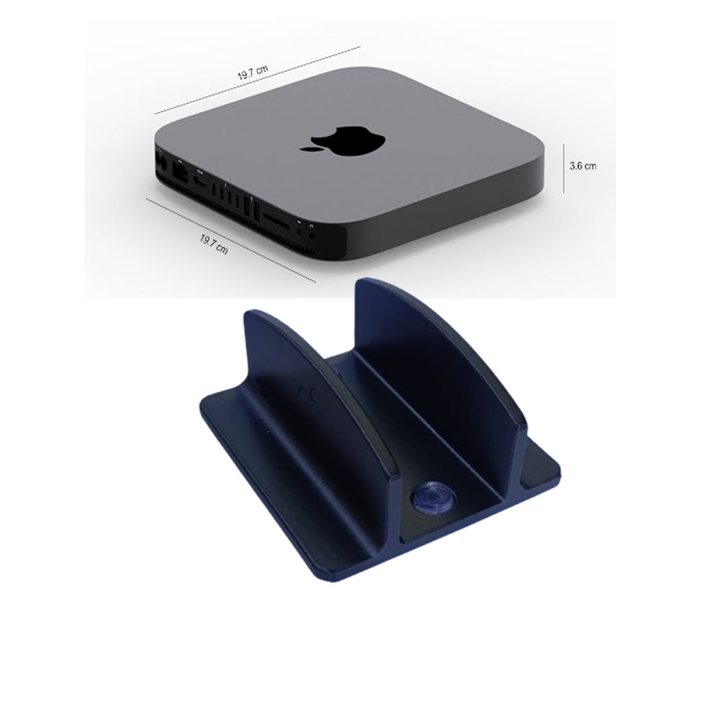 Suporte Vertical Mesa Dock Compatível com Apple Mac Mini – RFmode