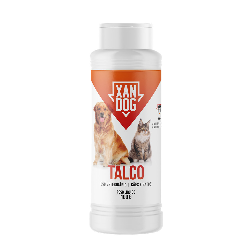 Xandog Talco 100gr - Centagro em Oferta na Shopee