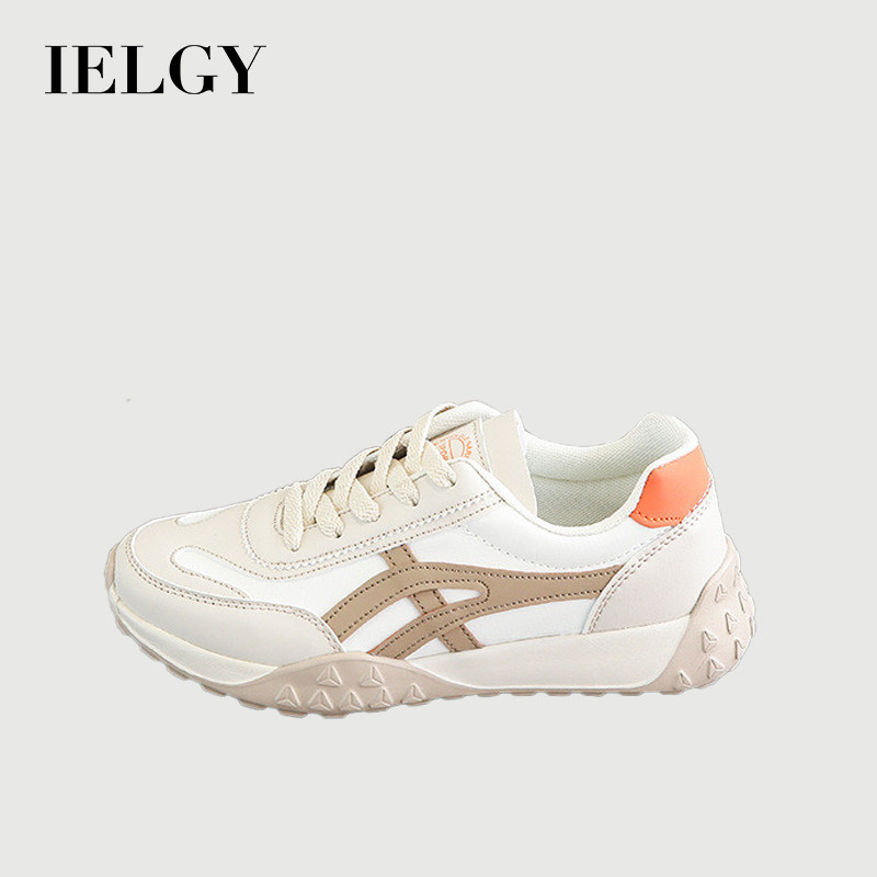 IELGY Nova Moda Versão Coreana Feminina 2025 Estudante Tênis De Corrida Casual Pai Sapatos