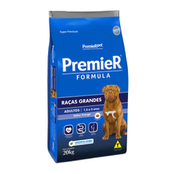 Ração Premier Fórmula Cães Adultos Raças Grandes Frango 20Kg