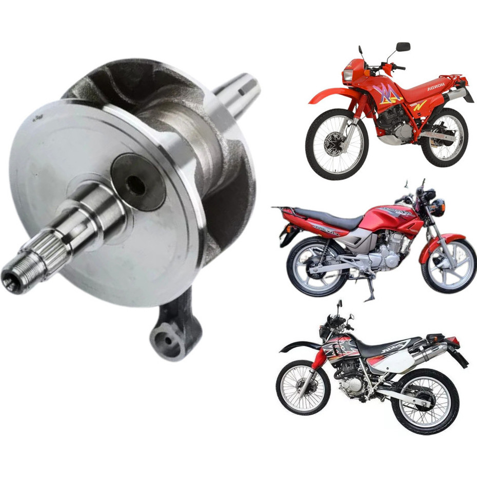 Virabrequim Cbx 200 Strada Nx 200 Xr 200 Com Biela Completo