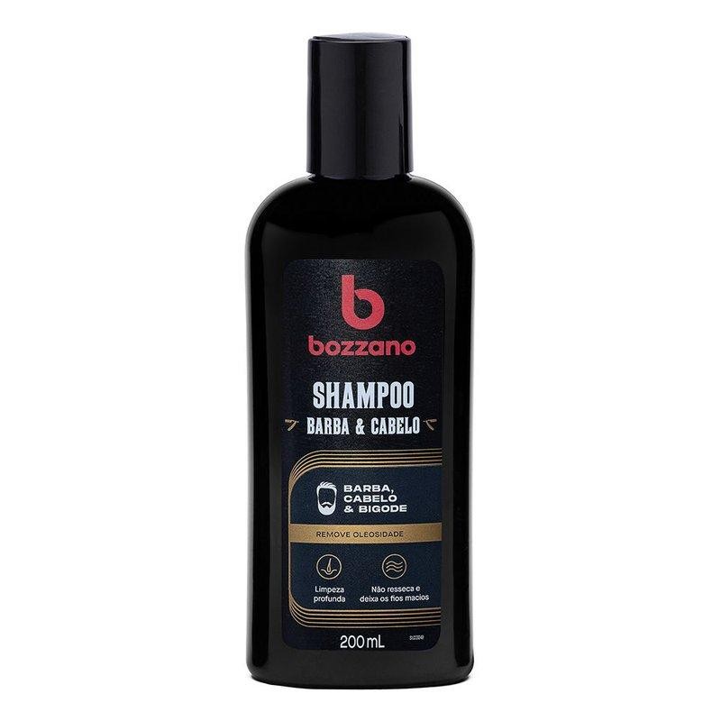 Shampoo Bozzano Barba, Cabelo e Bigode 200ml - Beauty