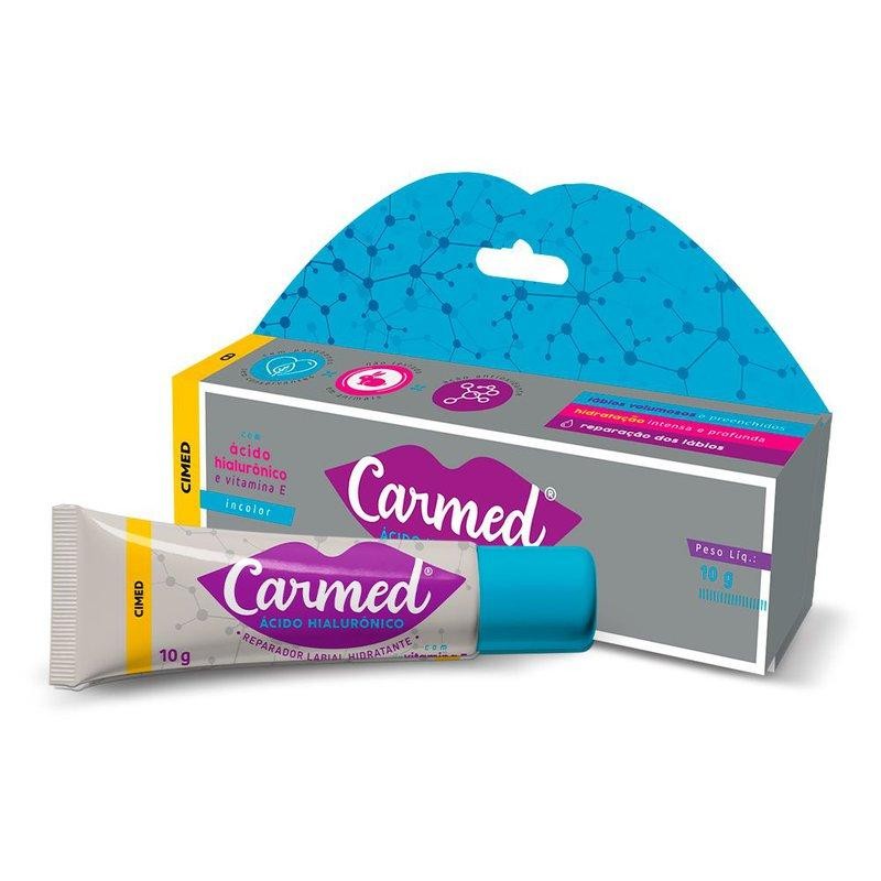 Hidratante Labial Carmed Ácido Hialurônico 10g - Beauty