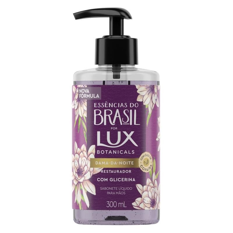 Sabonete Líquido Lux Essências do Brasil Dama-da-Noite 300ml