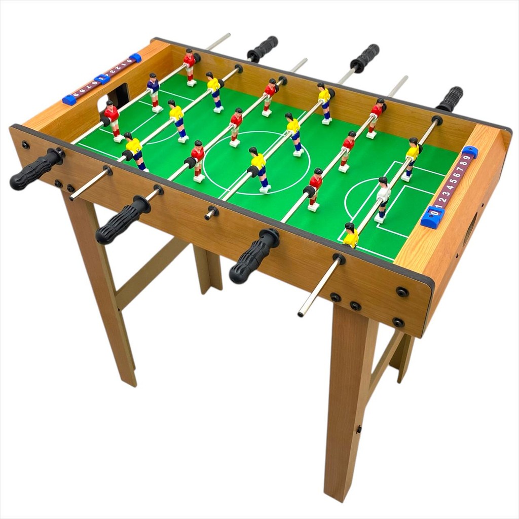 Pebolim De Mesa Jogo Futebol De Mesa Infantil Totó Com 2 Bolinhas