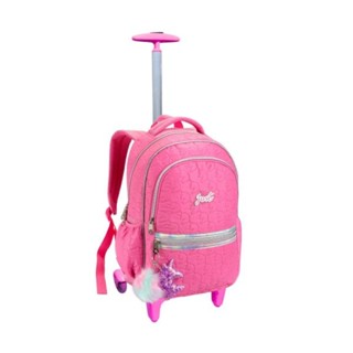 Mochila Rodinhas Estilosa Unicórnio Escolar Passeio em Oferta na Shopee
