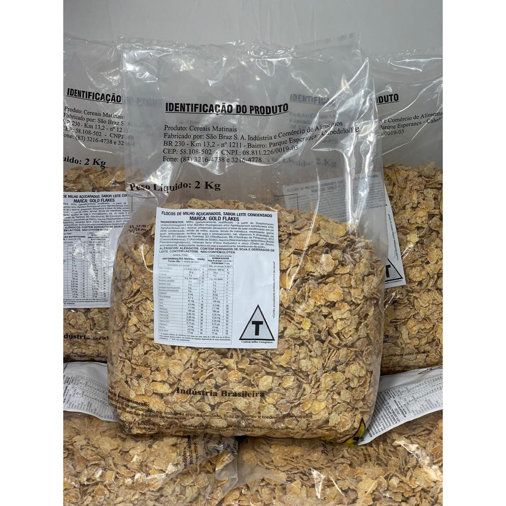 Sucrilhos Leite Condensado Crocante SEM GLÚTEN em Oferta na Shopee