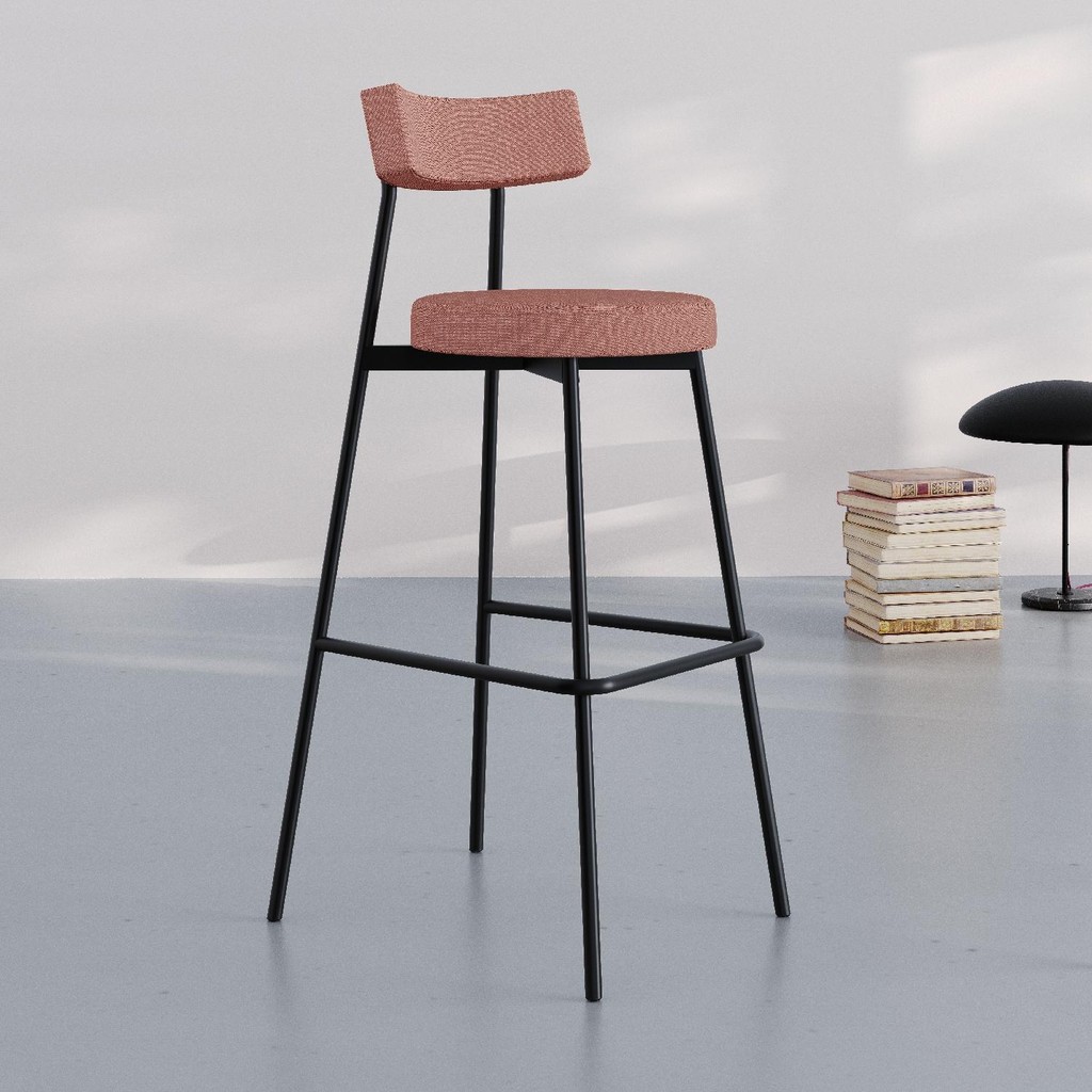 Banqueta Alta Stout AE: 100 / AA: 75cm Boucle