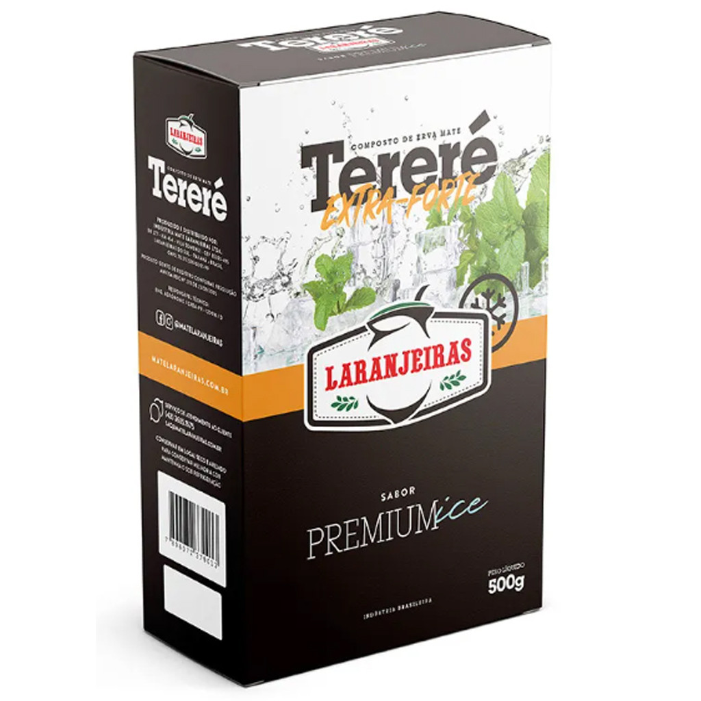 Erva mate Laranjeira 500g - Ice Mentol
