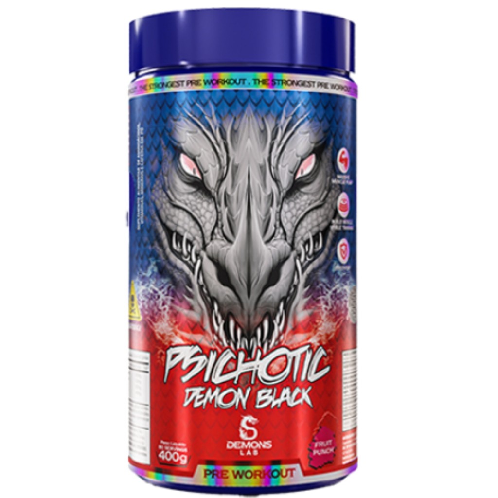 Demons Lab - Psichotic Demon Black Pote 400g em Oferta na Shopee