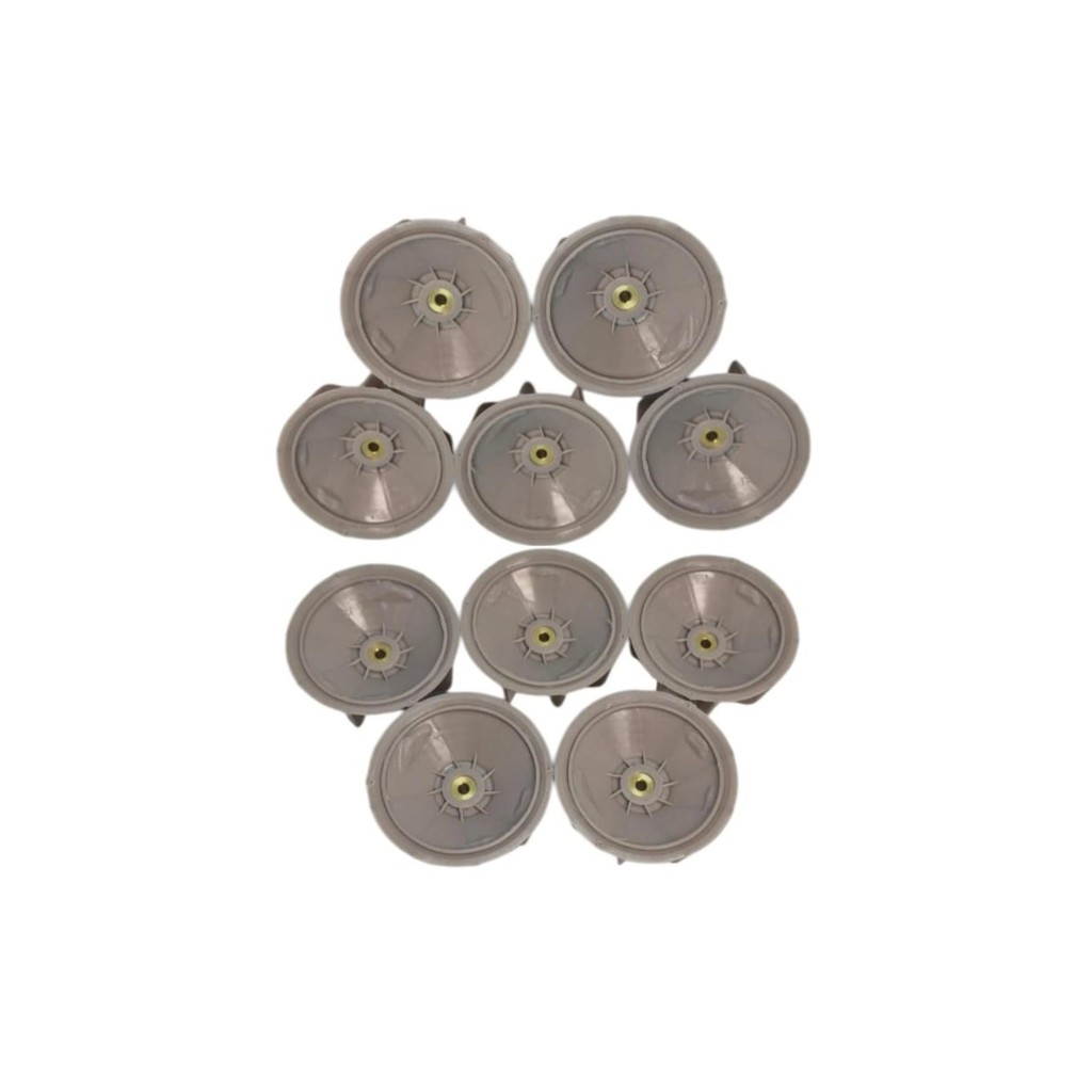 Hélice Ventoinha Para motor de Secador 4,5 mm com porca Kit 10 unidades