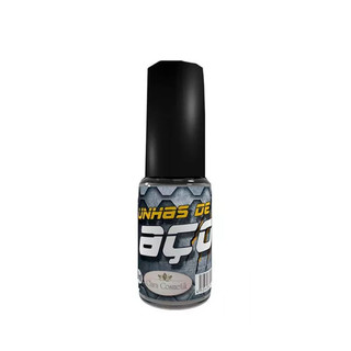 Base Fortalecedora Cosmetik Esmalte Unhas De Aço 9ml em Oferta na Shopee