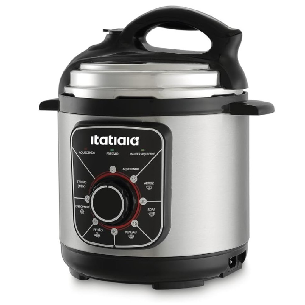 Panela de Pressão Elétrica Itatiaia Essencial 5l 900w 127v em Oferta na Shopee