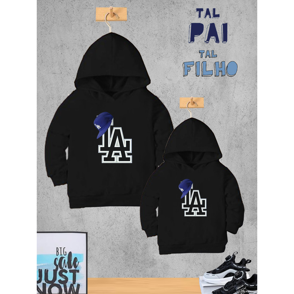 Kit Tal Pai Tal Filho BLUSA MOLETOM LA BONE Masculino Adulto e Criança