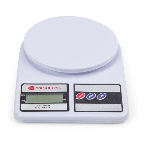 Balança Digital Cozinha De Precisão Alimentos Porções Dieta 10Kg Gourmet Mix