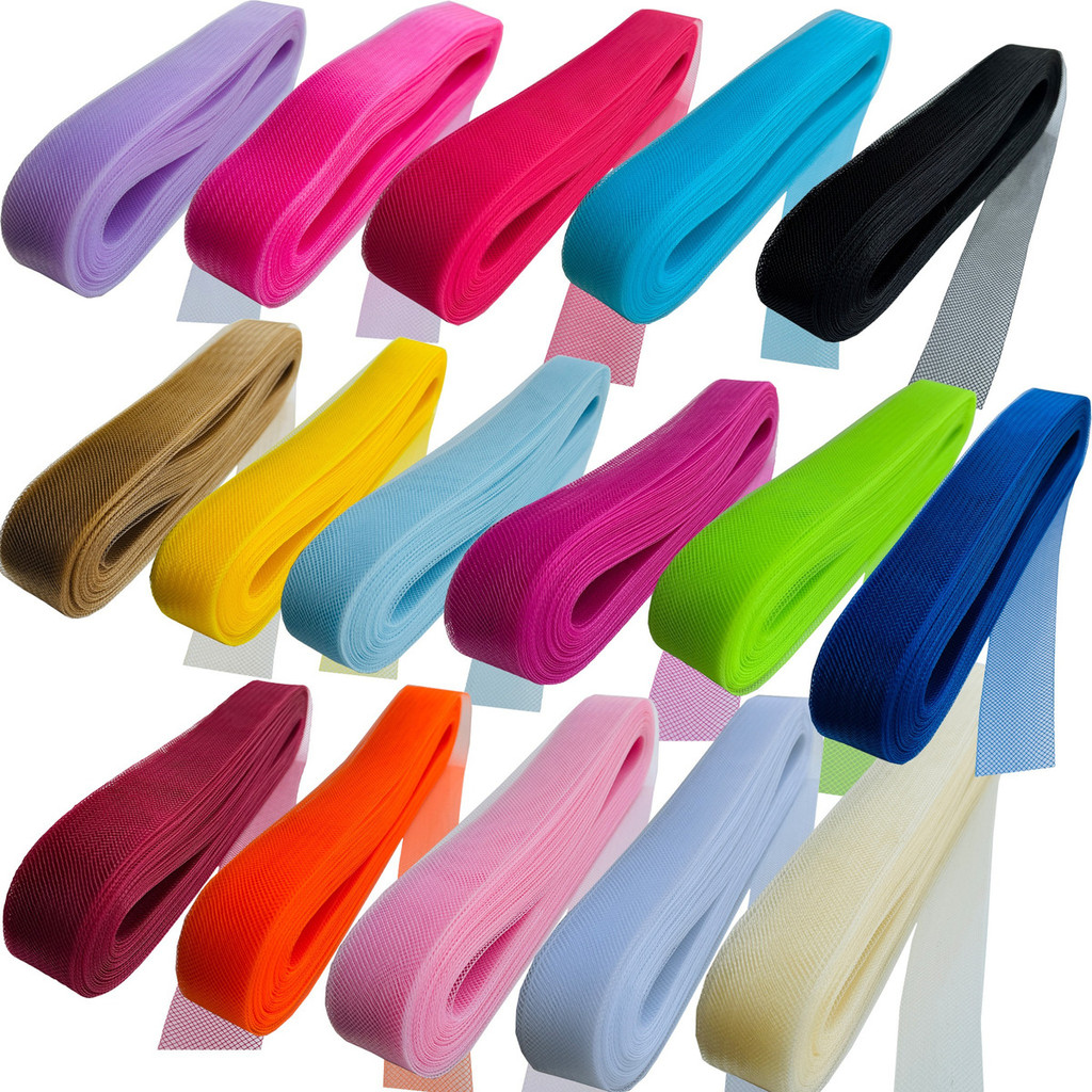 Fita Crinol 5cm X 45m / 25m Diversas Cores P/ Artesanato