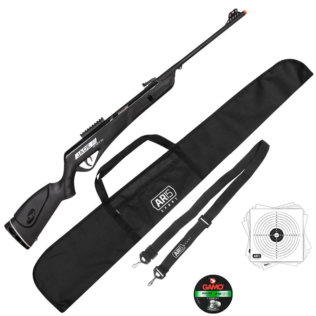 Espingarda Chumbinho 6.35 Jade Pro Nitro Cbc + Bandoleira - Sports & Outdoors