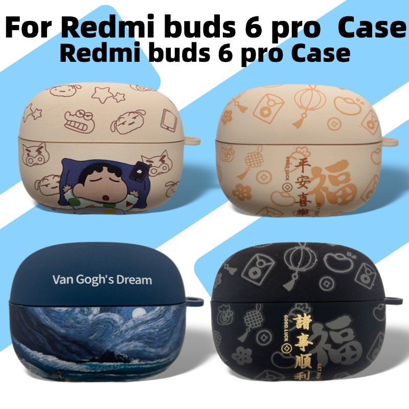 Para xiaomi Redmi Buds 6 Pro Capa De Fone De Ouvido À Prova De Choque Procapa De