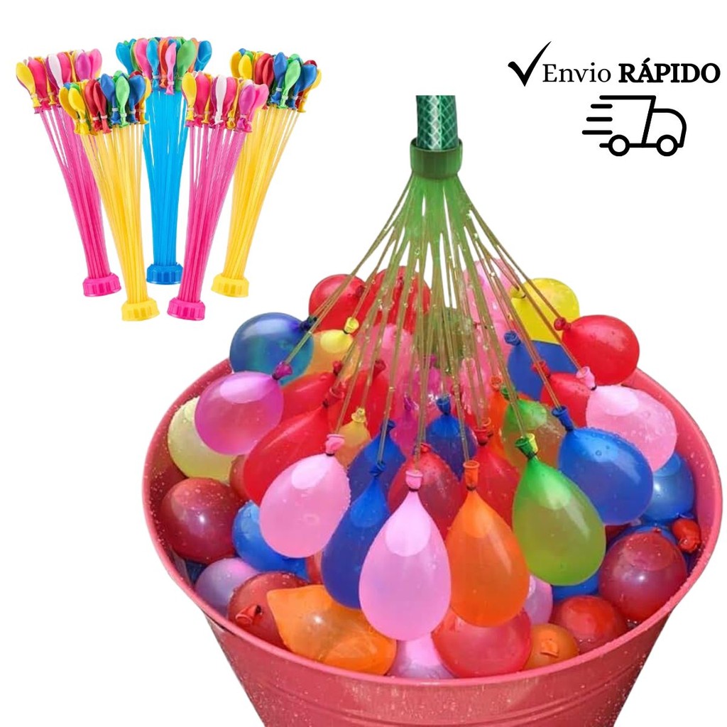 Balão de Água Colorido Bexiga para Guerra de Água Brincadeira c/ 111 unidades em Oferta na Shopee