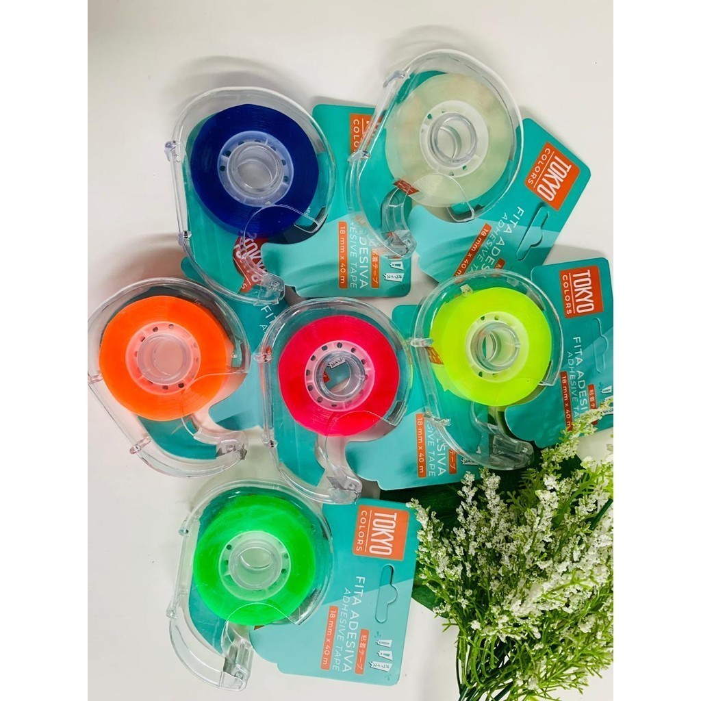 Fita Adesiva Durex Com Suporte Transparente Versátil FTA0009