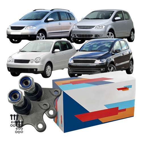 Par Pivô Bandeja Vw Fox 2003 A 2013 Polo 2002 A 2014 Spacefox 2006 A 2010