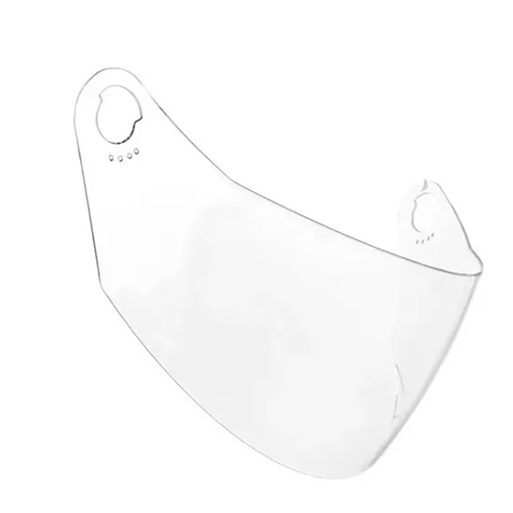 Viseira Moto Capacete Pro Tork Liberty 4 New Liberty 4 New Racing Cristal Fume Cromada Camaleão