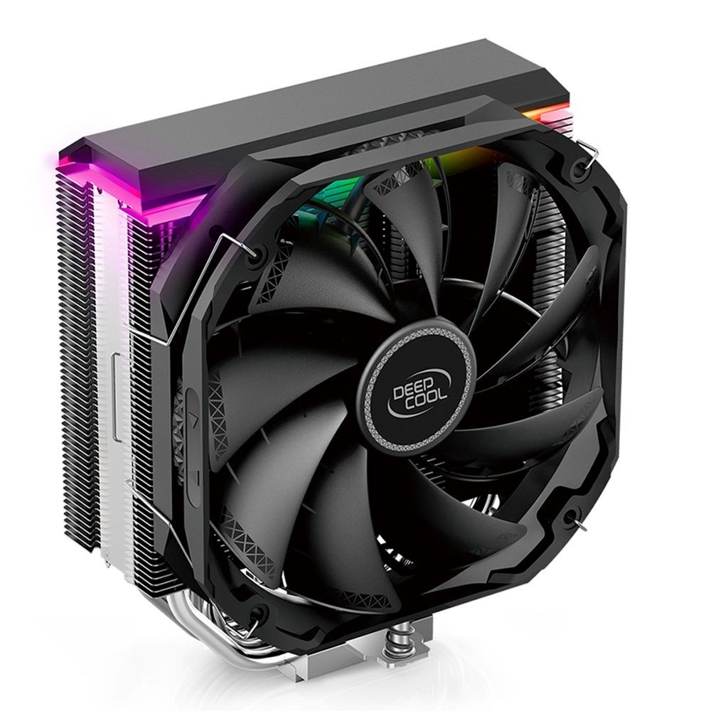 COOLER PROCESSADOR AMD/INTEL DEEPCOOL AS500 PRETO R-AS500-BKNLMN-G